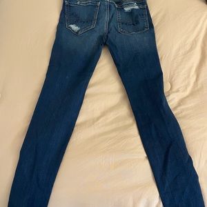 American Eagle Super Stretch X Ripped Jeggings